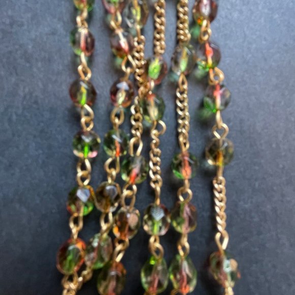 Handmade Firepolish Dual Coated -Peach/Pear - Picture 3 of 4